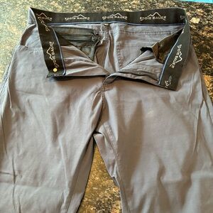Eddie Bauer Men’s Horizon Guide Chinos 34x30 Golf Travel Stretch Gray